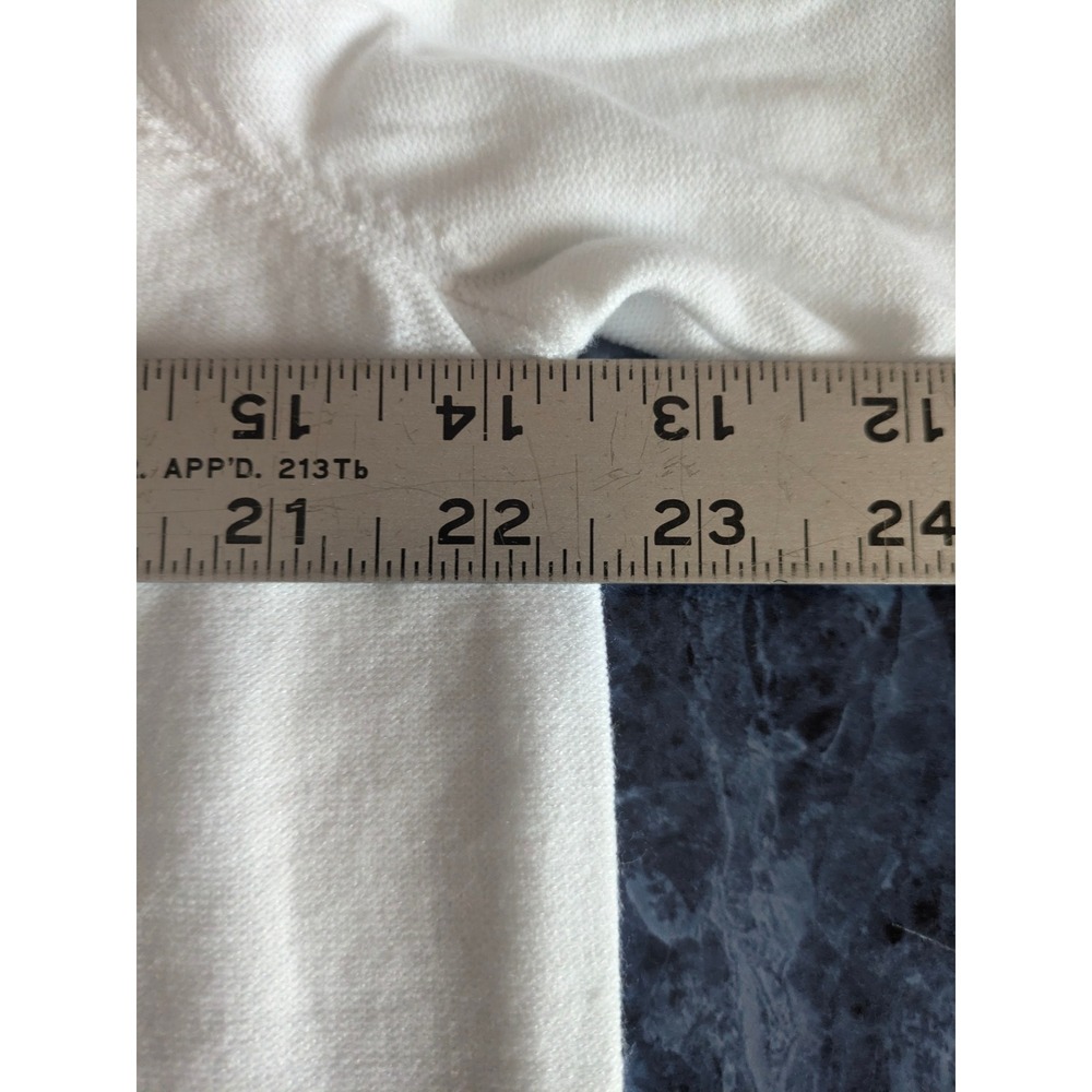 TCot Women's Cream Pleated Long Sleeve Crew Neck Knit Sweater Top Large chest 44 - Picture 6 of 6